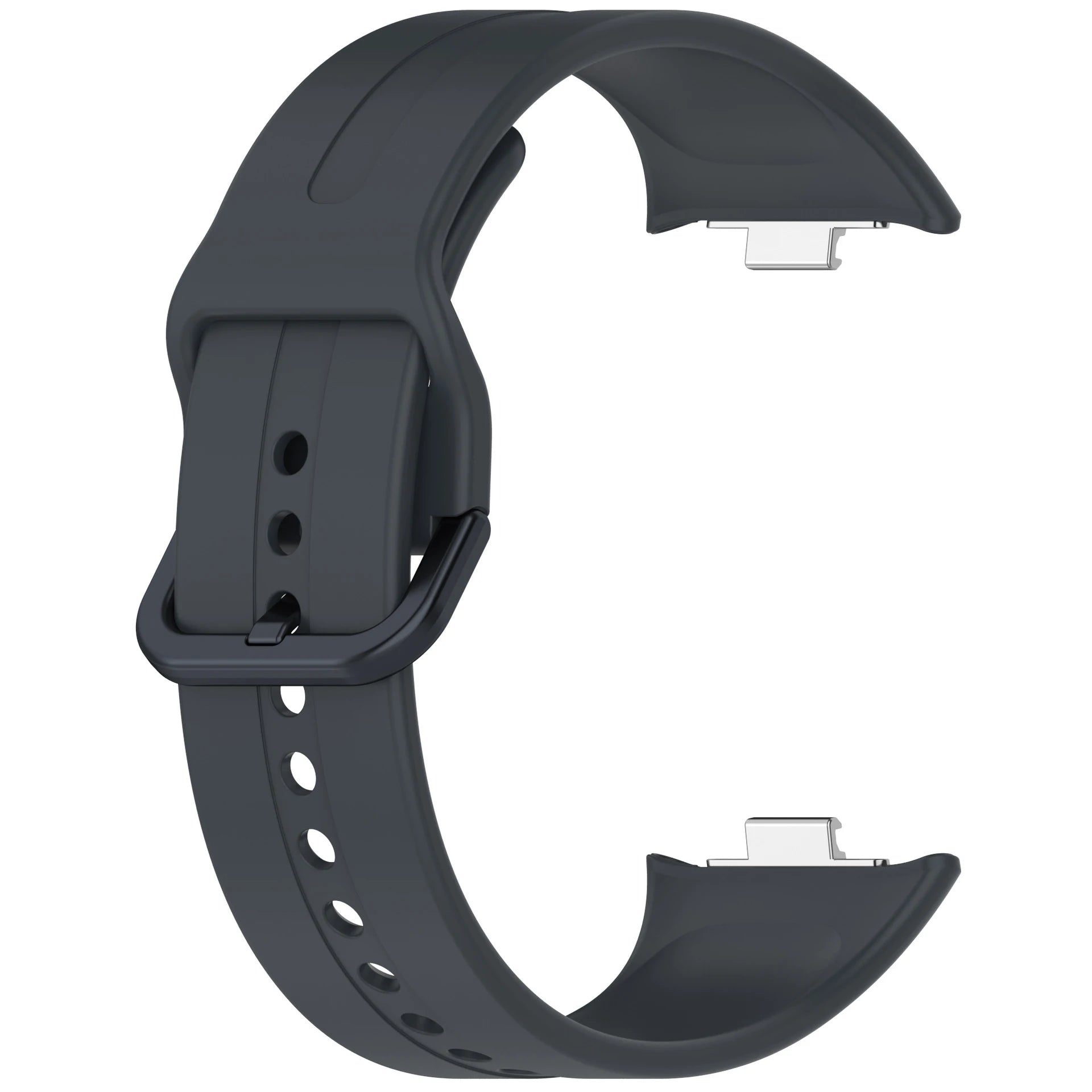 Silicone Strap for Redmi Watch 5 & 4 | Mi Band 9 Pro Band Watch Replacement Strap Oasis Select Dark Grey For Redmi Watch 5 4