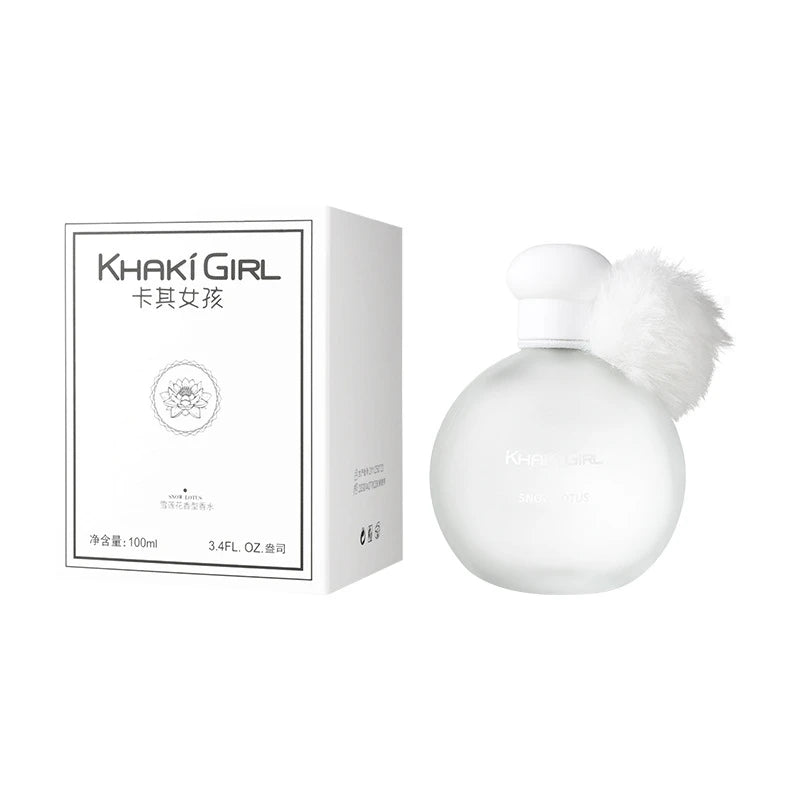 Fresh Snow Lotus Women Perfume Elegant Natural Citrus Amber Fragrance High-end Charming Floral Woody Notes Eau De Toilette Oasis Select Ice Goddess 100ml