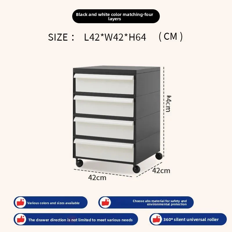 Removable Panda Cabinet Medieval Bedside Table Ins Plastic