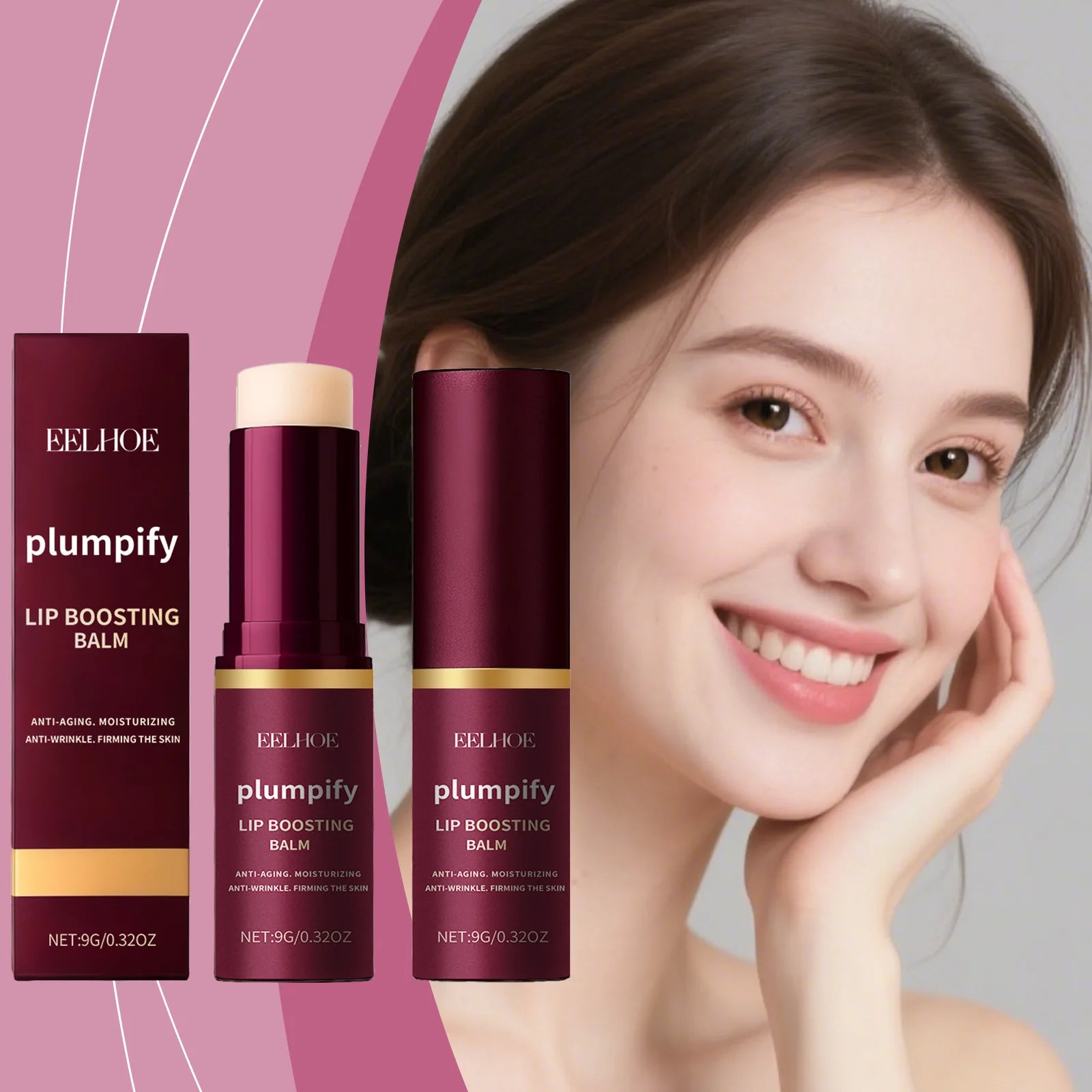 Plumping Lip Balm – Silky, Moisturizing & Non-Sticky Daily Use Lip Balm Oasis Select