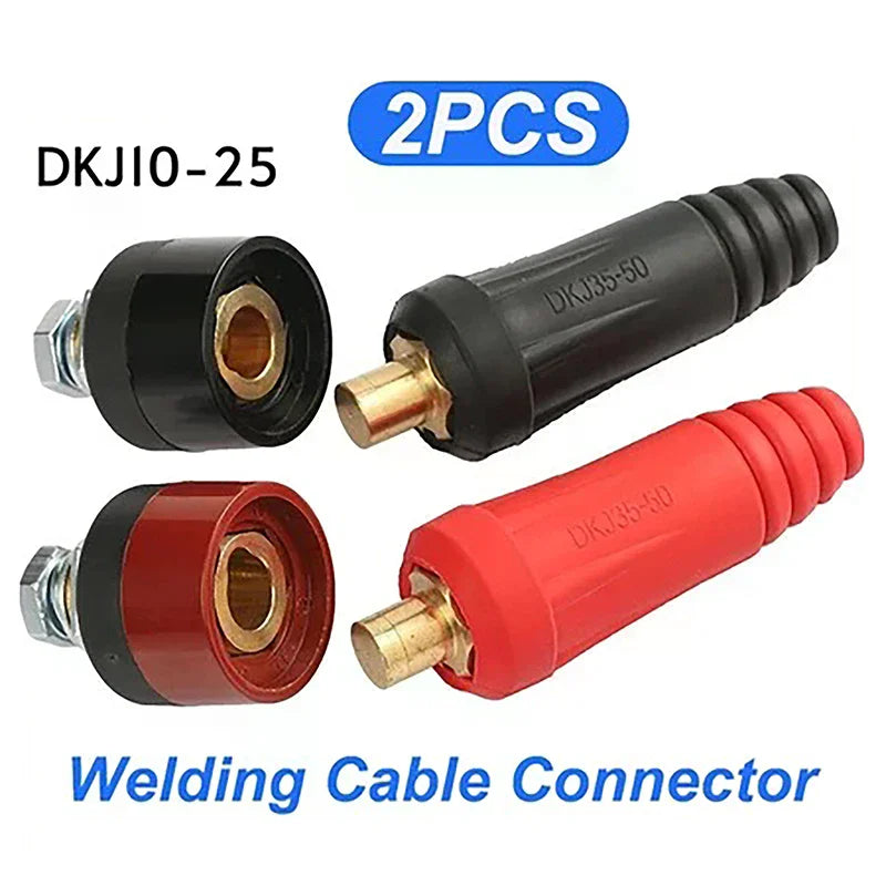 Wholesale DKJ10-25 European Welding Machine Cable Welding Cable Connector Quick Fitting Male Female Cable Oasis Select