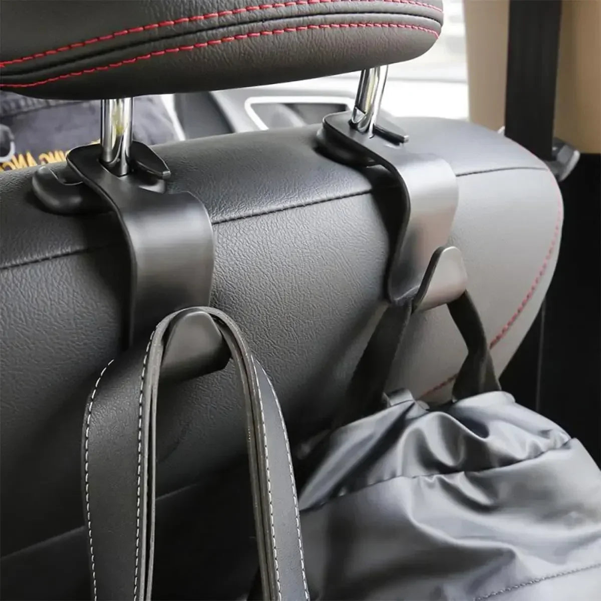 Front Seat Headrest Hook Car Seat Hook Multifunctional Car Clips Storage Rack Auto Fastener Hangers Interior Accessories Oasis Select