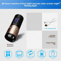 SHINEKNOT 800LM Zoomable LED Night Fishing Flashlight | 10W