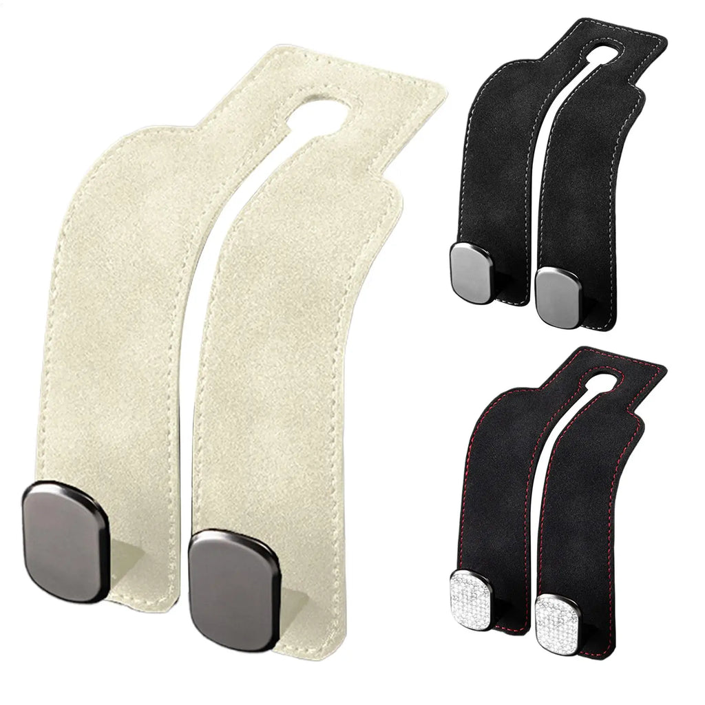 Car Seat Back Hook 2 In 1 Universal Car Seat Headrest Hooks Rear Car Bag Storage Hook Auto Back Seat Organizer Hanger Oasis Select