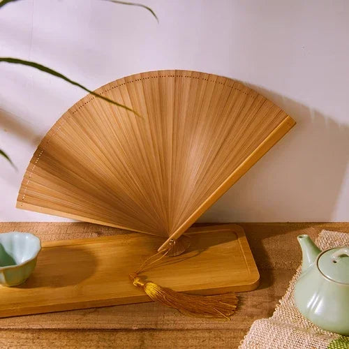 Chinese Style Ladies Portable Small Fan Gift Folding Fan Dance Hanfu Folding Fan Oasis Select 18cm