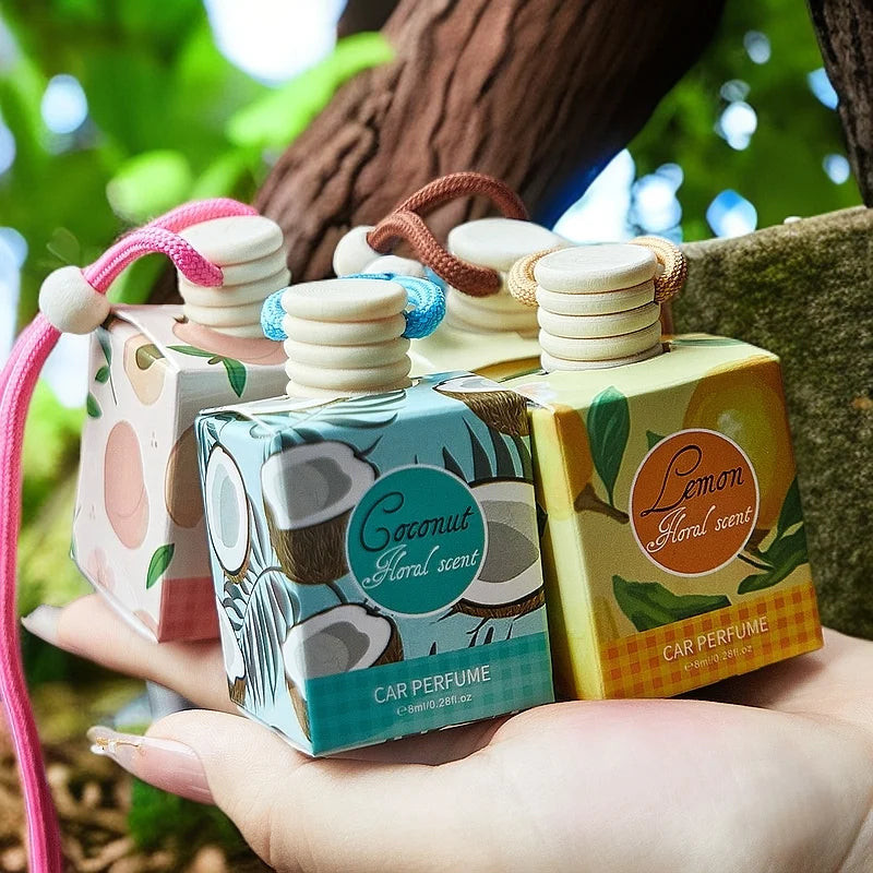 Woody Lemon Car & Home Air Freshener – Long-Lasting Scent Car Air Freshener Oasis Select