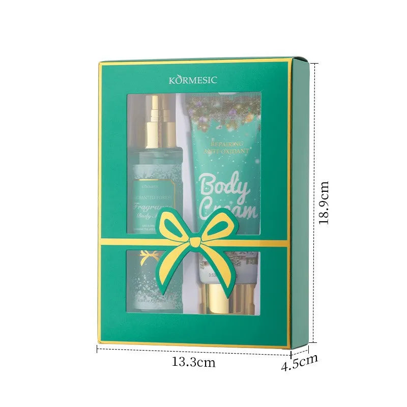 Passion Fragrance Body Kit 120ml + 100g Body Care Christmas Set Fragrance Body Care Oasis Select Magic Set 120ml 100g
