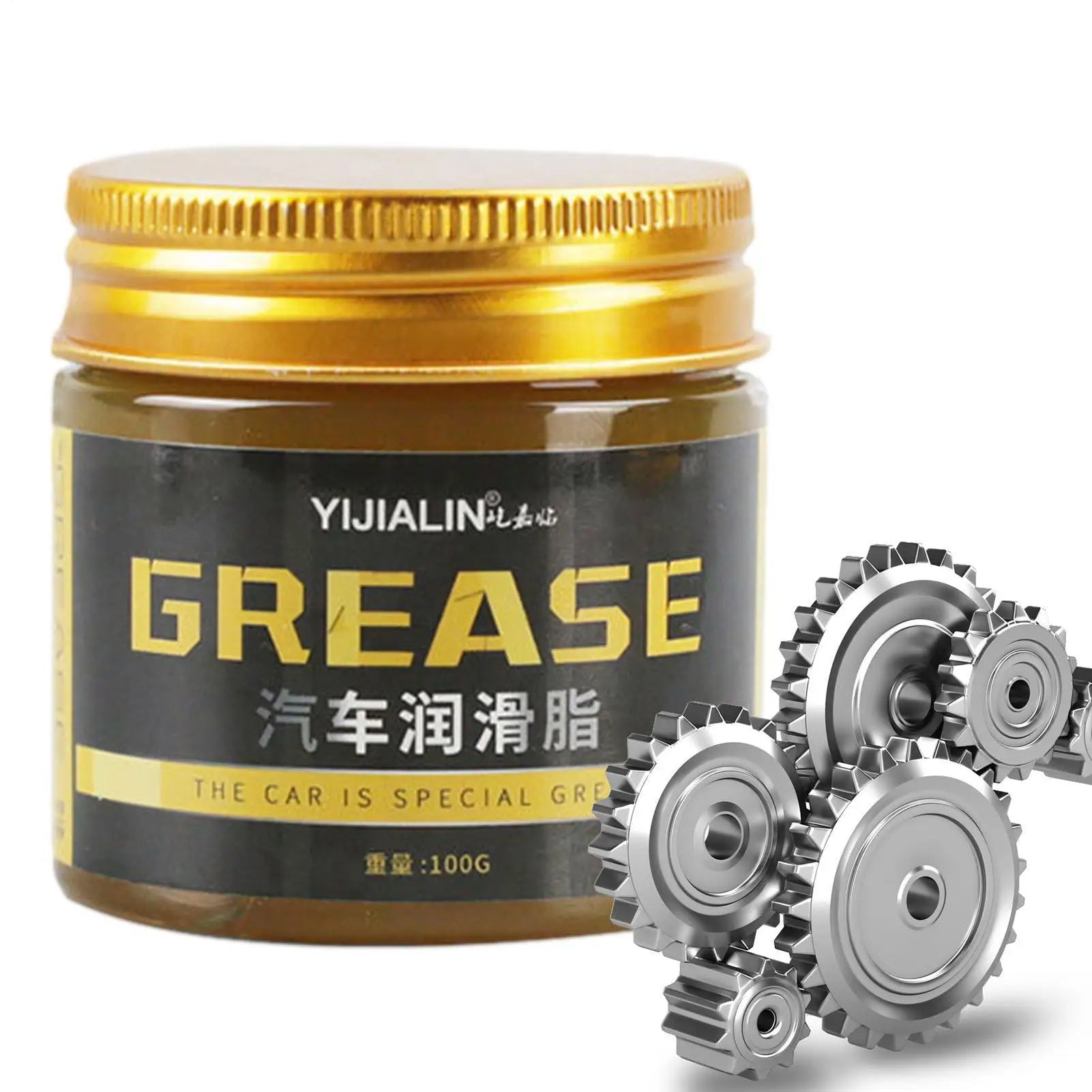 Grease 100g Wheel Bearing Grease Multi-Purpose Lubricant Marine Wheel Bearing Grease For Mechanical Chain Gears Car Care Oasis Select