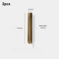 Pure Brass Furniture Vintage Antique Bronze Drawer Cabinet Antique Bronze Solid Wardrobe Minimalist Door and Handle Oasis Select 2PCS Bronze 96mm