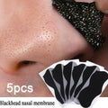 10pcs/Box Blackhead Remover Nose Strips Nasal Patch Deep Cleaning Shrink Pores Acne Treatment Nose Blackhead Mask Strip Skincare Oasis Select 5PCS
