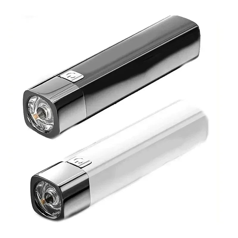 3 Modes Portable 2 IN 1 Ultra Bright G3 Tactical LED Flashlight Mini Outdoor Lighting Power Bank Flashlight With USB Charging Ca Oasis Select