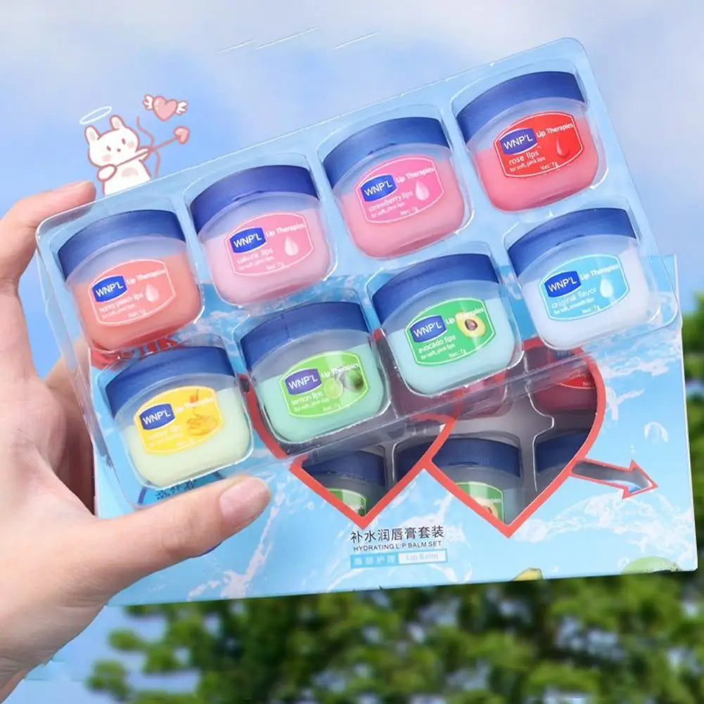 BIOAOUA Natural Plant Lip Balm – Anti-Crack Moisturizing Lip Oil Lip Balm Oasis Select 8pcs kit