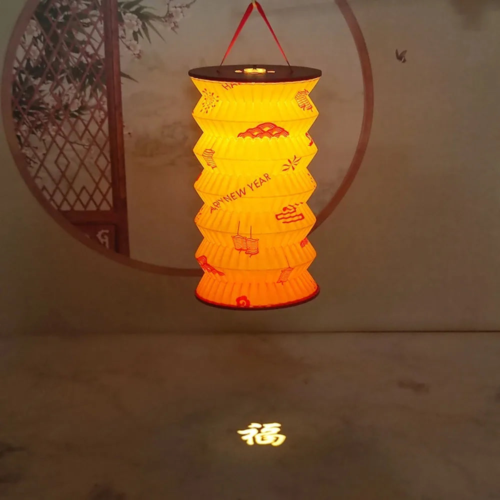 Foldable Chinese Paper Lantern | Mid-Autumn Festival Decor Decorative Paper Lantern Oasis Select Style B 4inch
