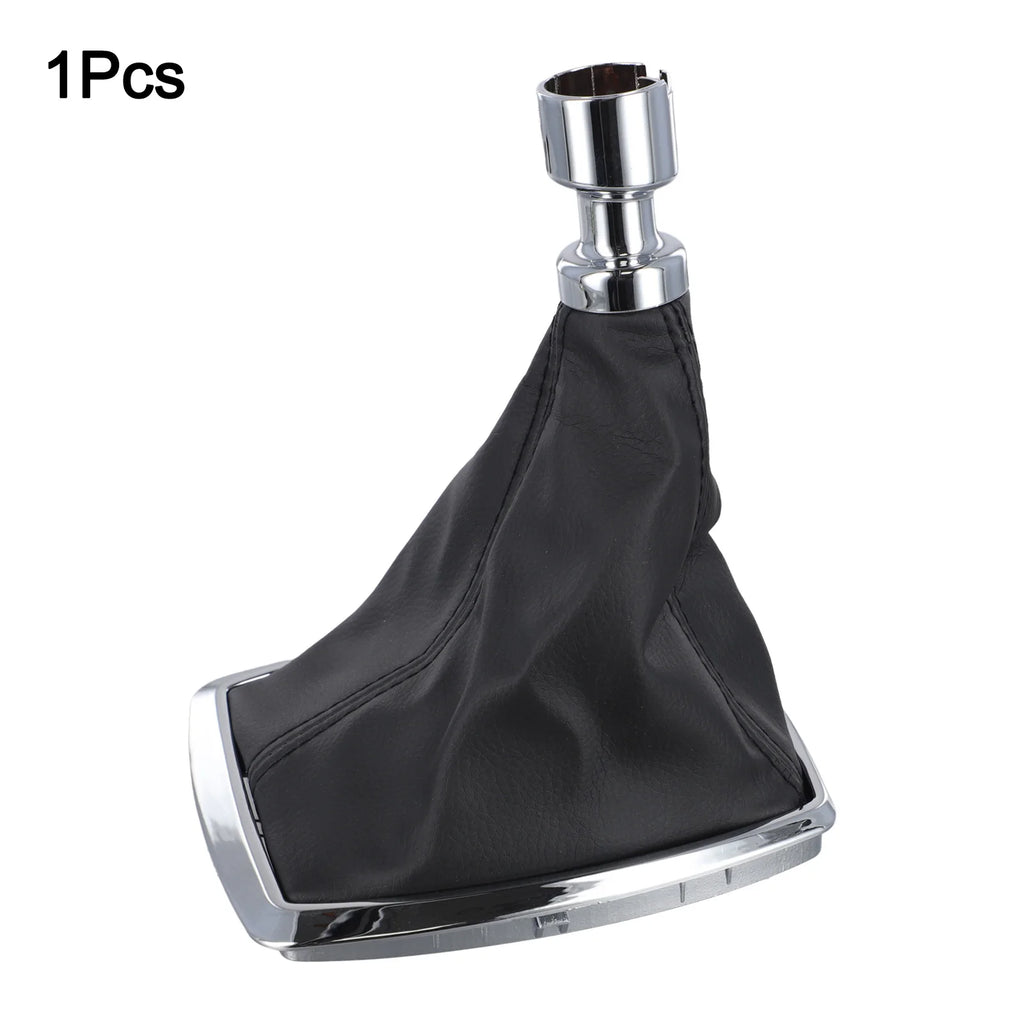 Shift Knob Cover Gearshift Boot Lever Car Interior Accessory Dustproof Easy To Use Leather Wear-resistant Non-deformation Oasis Select