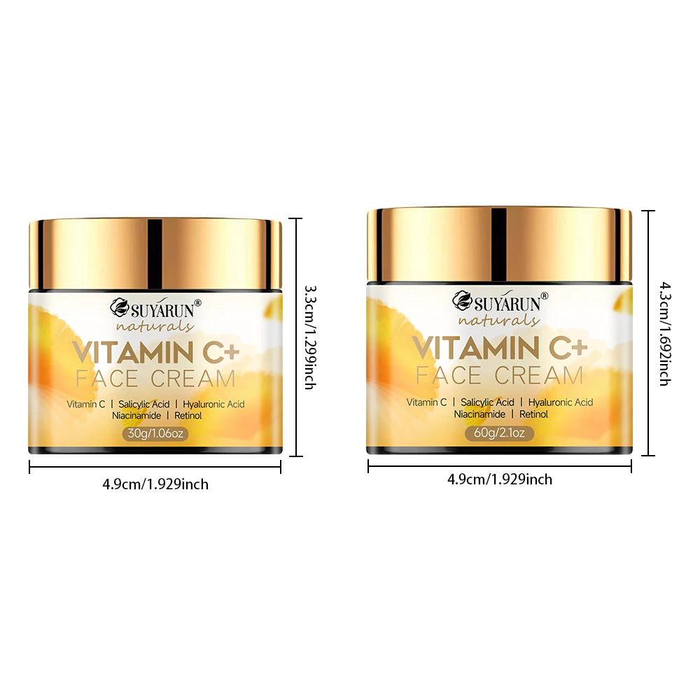 SUYARUN Vitamin C Face Cream – Brightening Moisturizer Face Moisturizer Cream Oasis Select