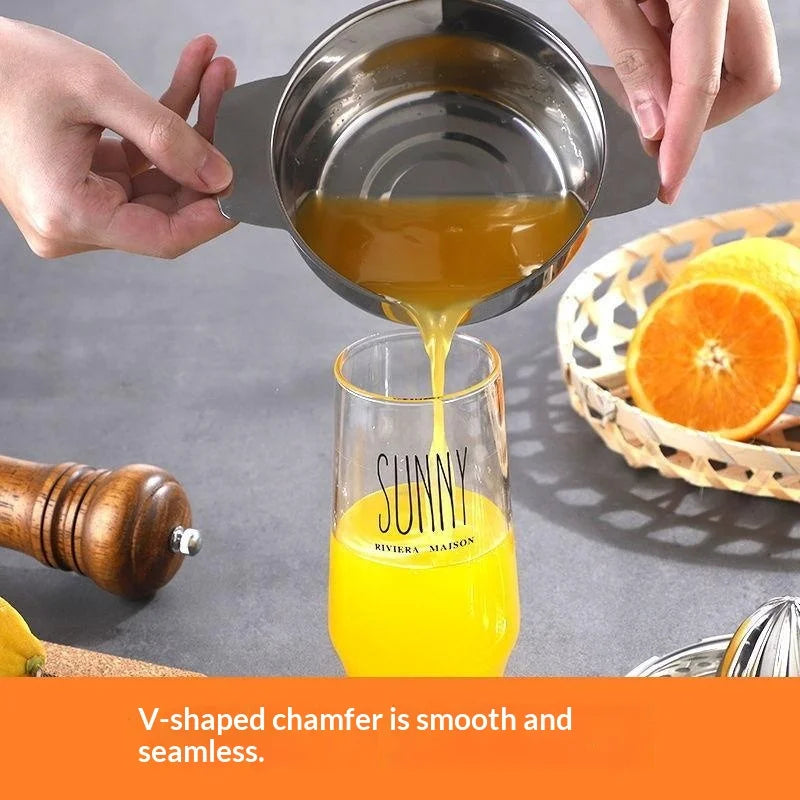 Stainless Steel Juicer Household Manual Juicer Lemon Orange Lemon Squeezer Press Type Juicer Fruit Juice Homemade Tool Oasis Select