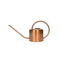 Sprinkler Stainless Steel Watering Can Rustproof Leakproof Comfortable Watering Pot 1.3L Long Nozzle Spray Kettle Gardening Oasis Select Brown