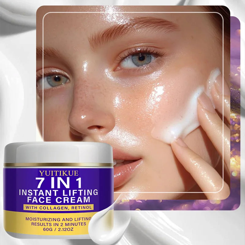 YUITIKUE 7-in-1 Lifting Cream – Collagen & Retinol Anti-Aging