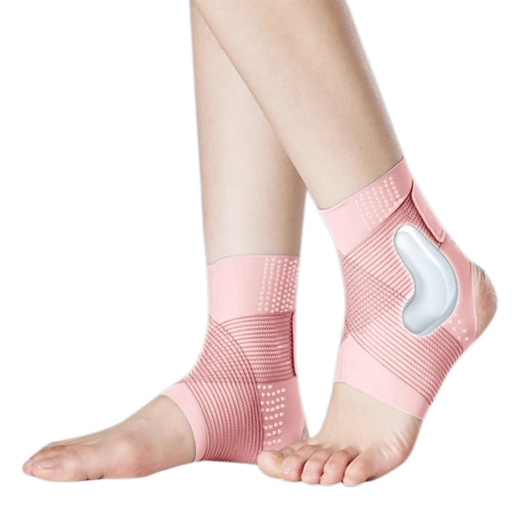 Elastic Ankle Brace with Adjustable Wraps | Gym & Outdoor Sports