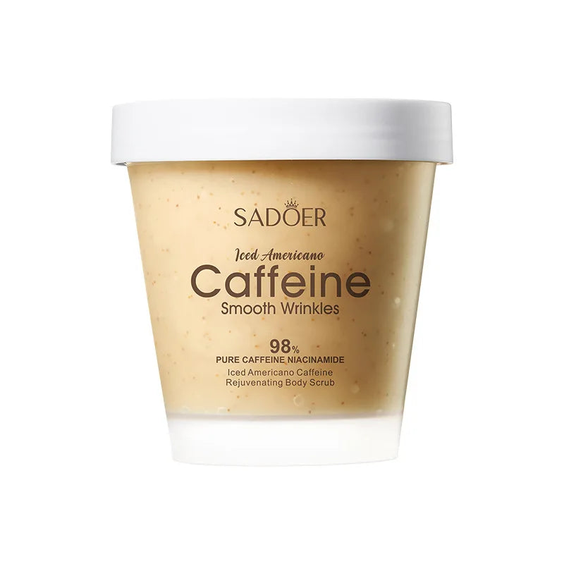 Iced Coffee Caffeine Body Scrub – Exfoliating Deep Cleanse 220g