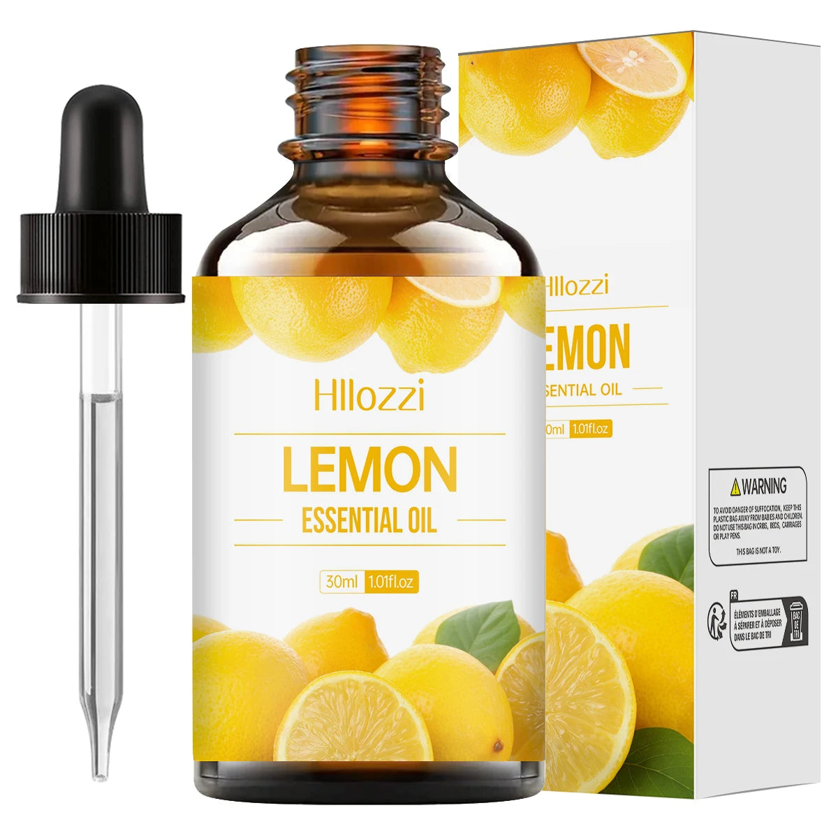 Hllozzi Lemon Essential Oil | Body, Hair & Aromatherapy
