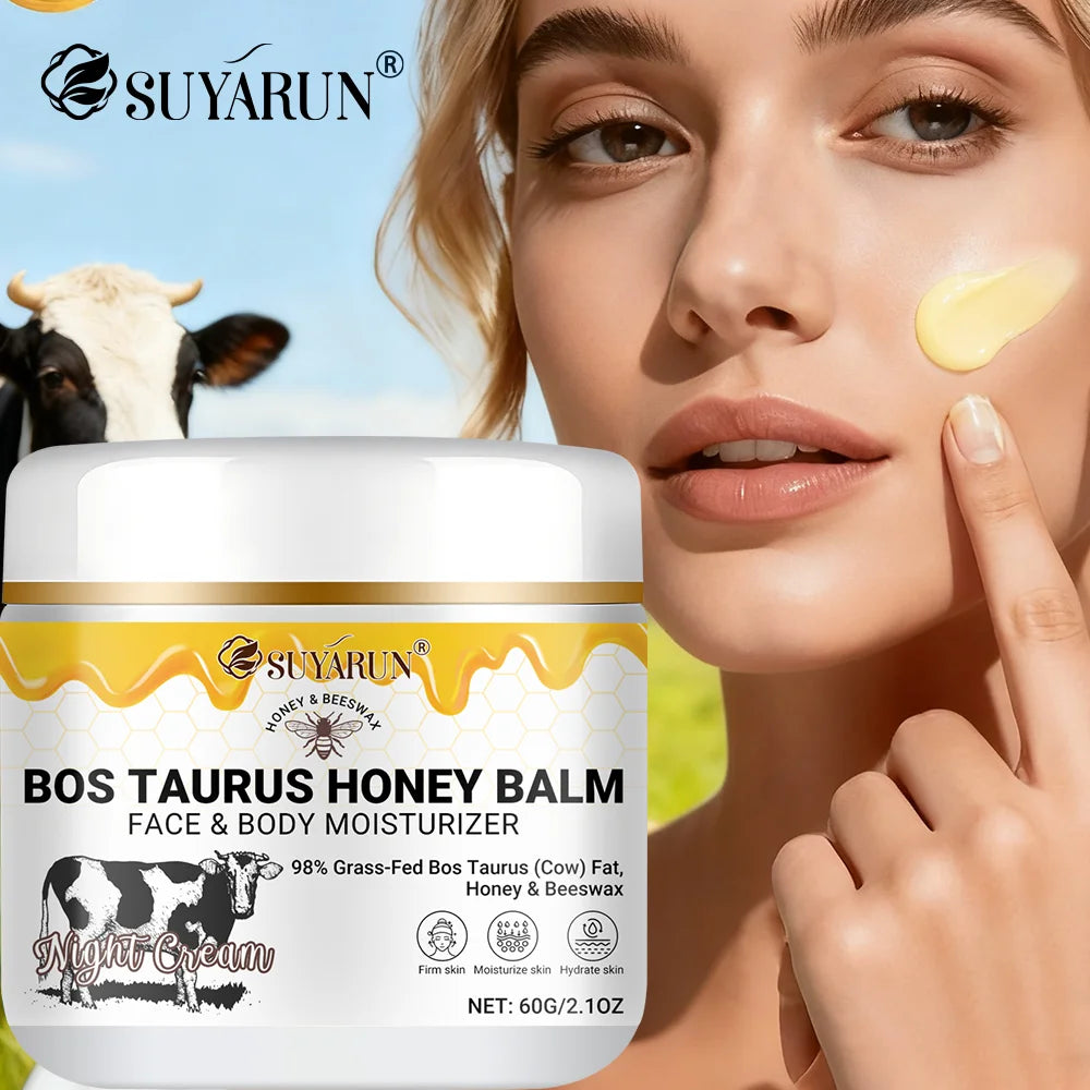 SUYARUN Tallow Cream with Honey & Vitamin C – Face & Body Face & Body Cream Oasis Select