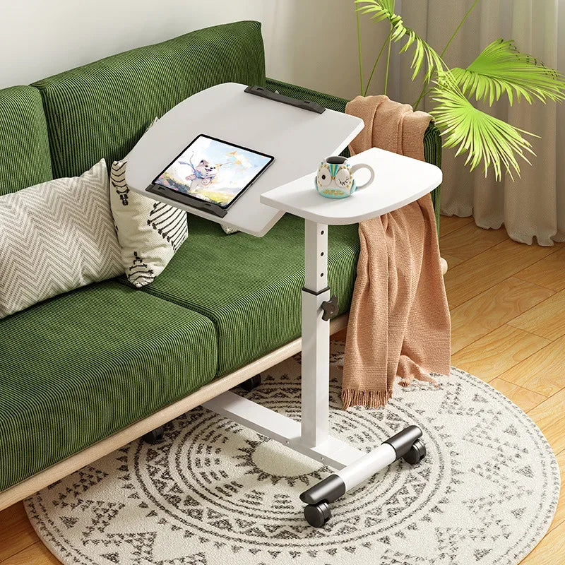 Multi-functional Household Goods Bedside Table Sofa Side Desk Bedroom Removable Lift Lazy Computer Desk Office Small Table Oasis Select