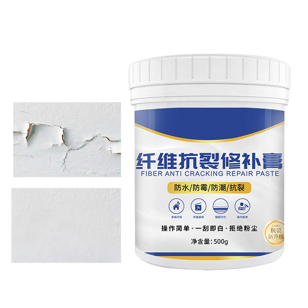 500g Long Lasting Waterproof Drywall Paste Wall Crack Repair Wall Mending Agent Putty for Indoor Home Kitchen Household Ceiling Oasis Select