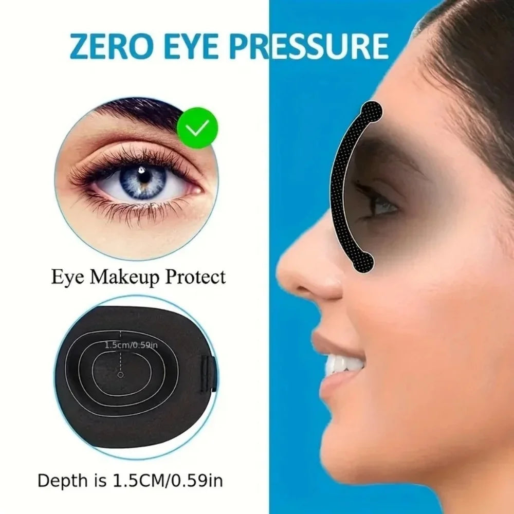 3D Sleep Mask – Memory Foam Blackout Eye Mask for Travel