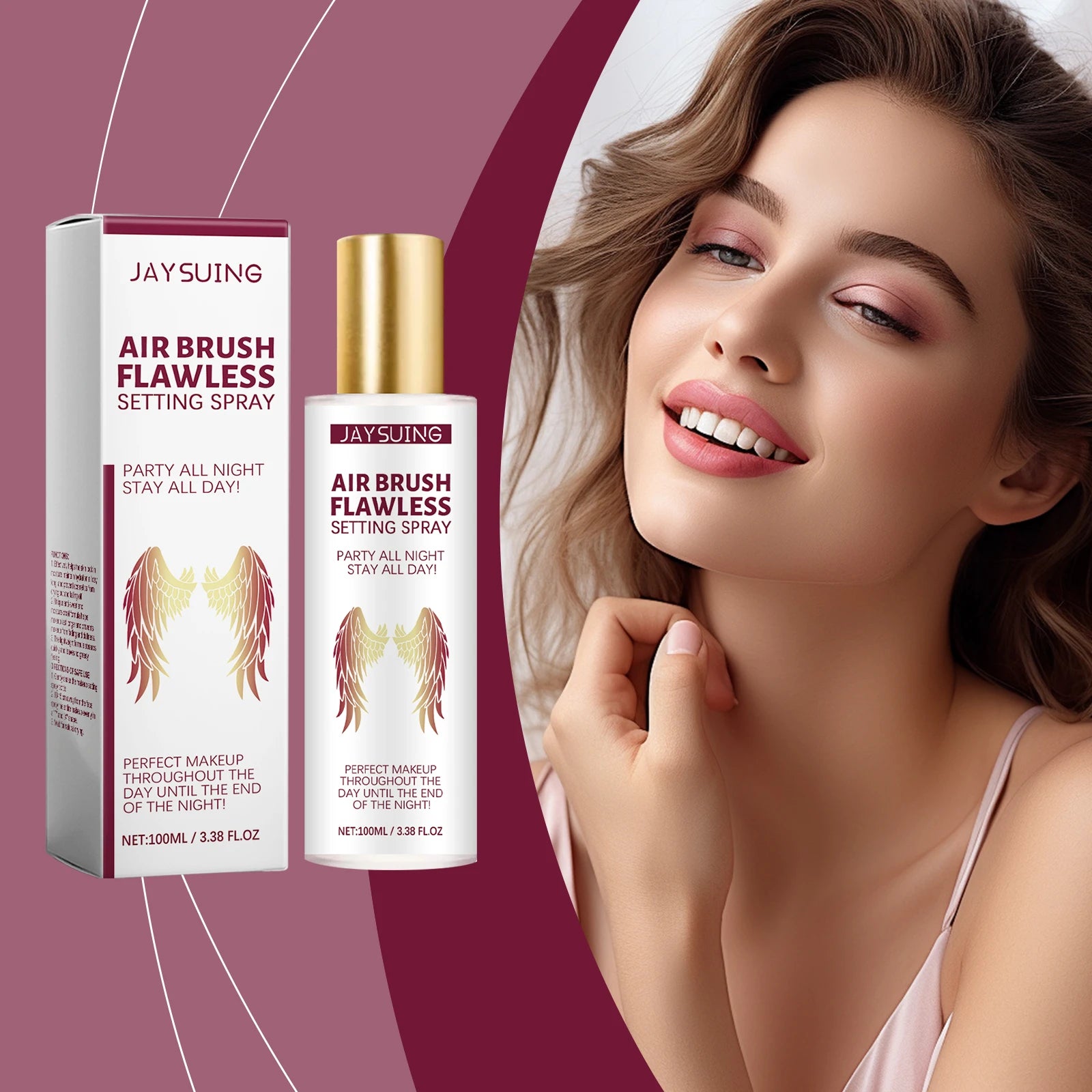 Hyaluronic Acid Moisturizing Makeup Setting Spray Prevent Dullness Reduce Card Powder Hydrate Waterproof Face Spray After Makeup Oasis Select