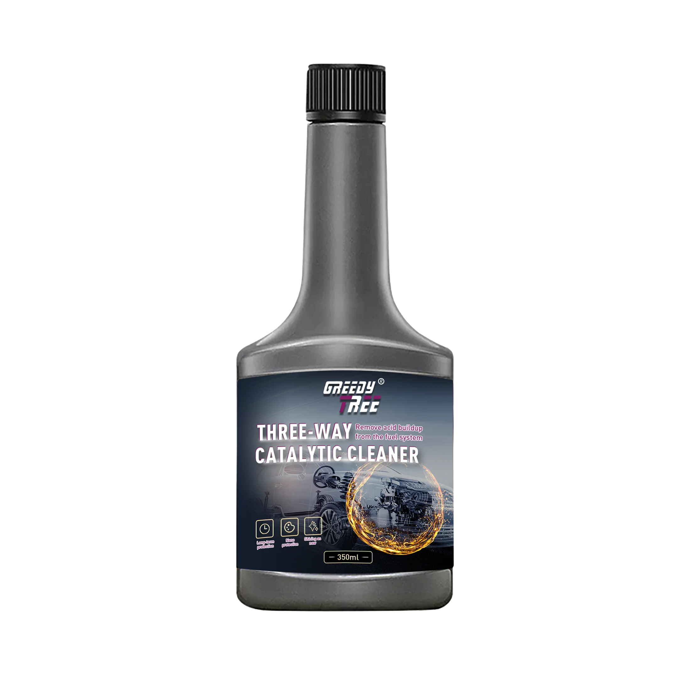 Engine Carbon Remover & Catalytic Converter Cleaner 350ml