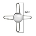 Stainless Steel Espresso Coffee Ice Cube Ball Whiskey Chilling Stone With Holder Reusable Cooling Coffee Tool Oasis Select 1PC
