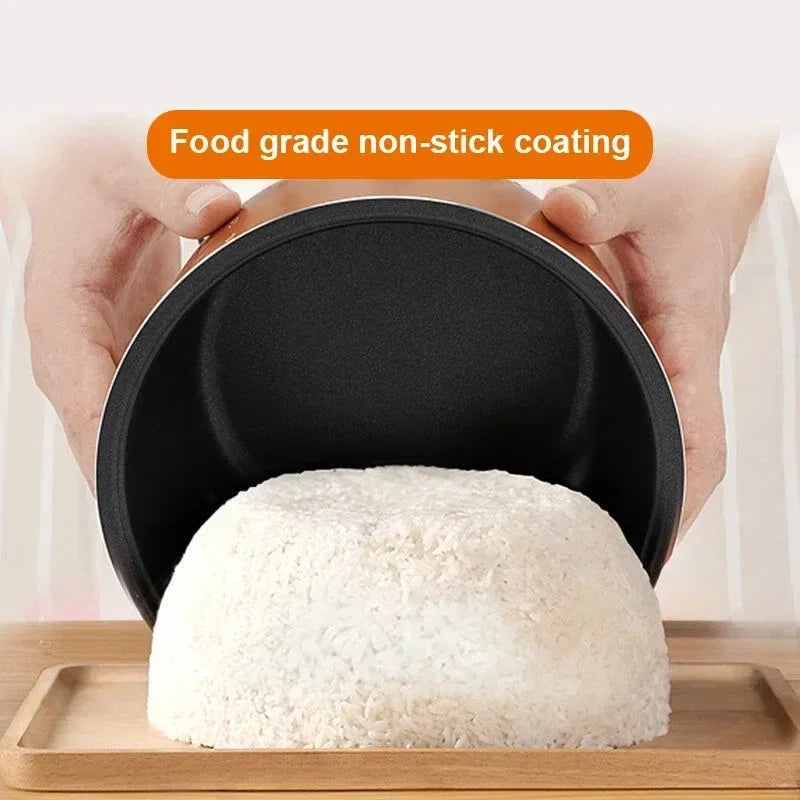 URGGU 2L Portable Car Rice Cooker 12V/24V Electric Multi-Cooker