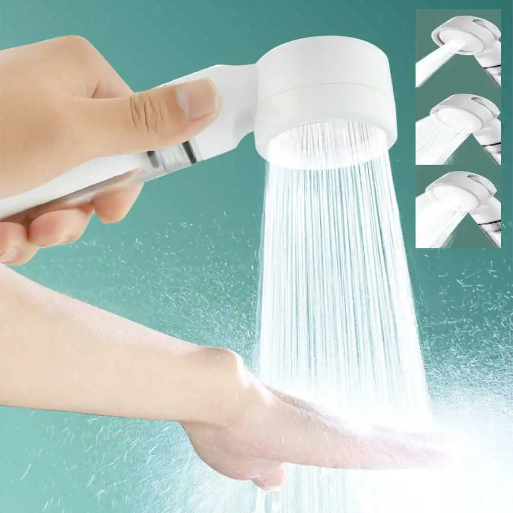 New Portable 3 Modes Travel business Trip Home RV Children Baby Shower Head Filter Rainfall Spray Shower Household Accessories Oasis Select