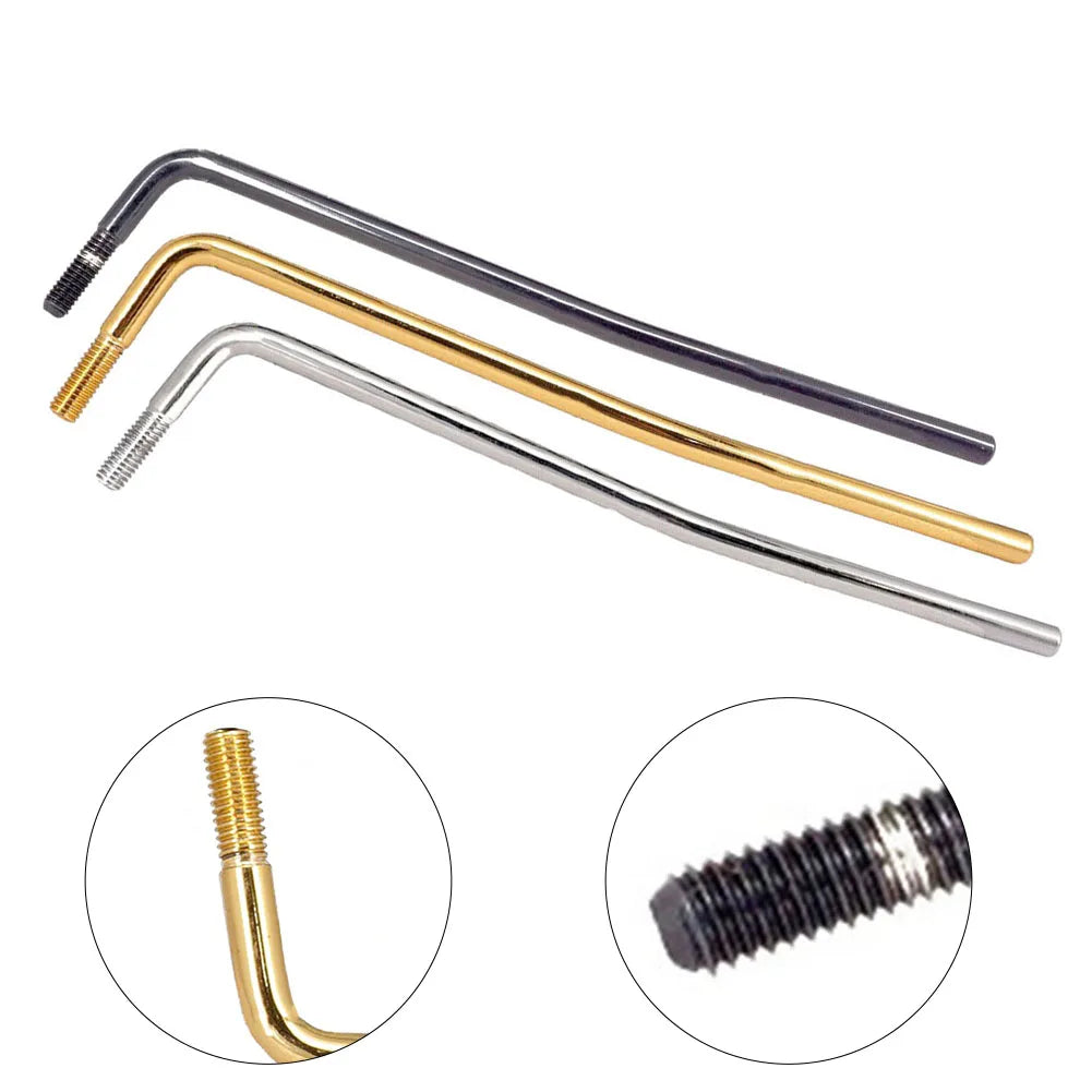 Screw In Tremolo Arms Whammy Bar 6MM 3 Colour Can Choose Stringed Instrument Accessories 17x4x2cm Metal Durable Practical Oasis Select