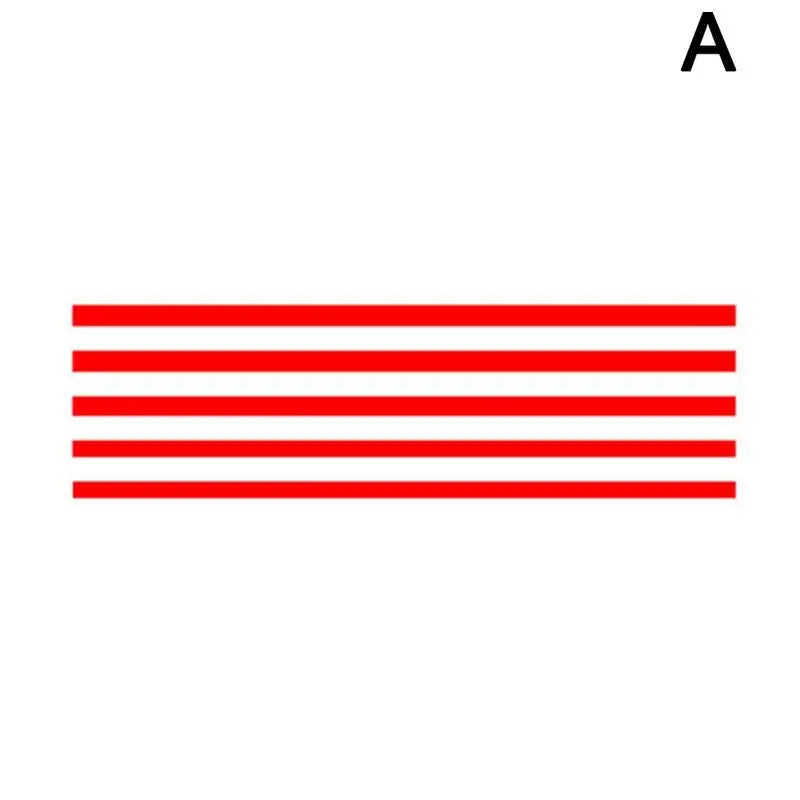 VW Golf 6 7 Tiguan Reflective Front Grille Trim Strip Sticker