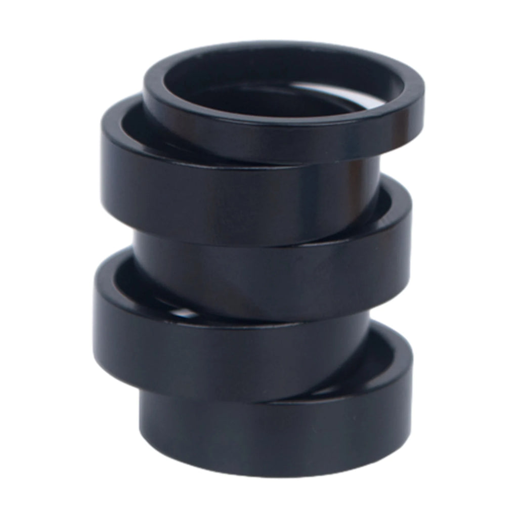 Hot Sale Road Mountain Bikes Parts 2023 New High Quality Fork Spacers Bicycle 4 Colors 5mm/10mm 5mm/1pc+10mm/5pcs Oasis Select Black