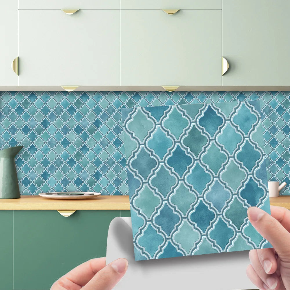 Mosaic tile paste self-adhesive DIY removable decorative pvc wall paste wall decoration Oasis Select MSC151 20cm x 20cm-10pcs