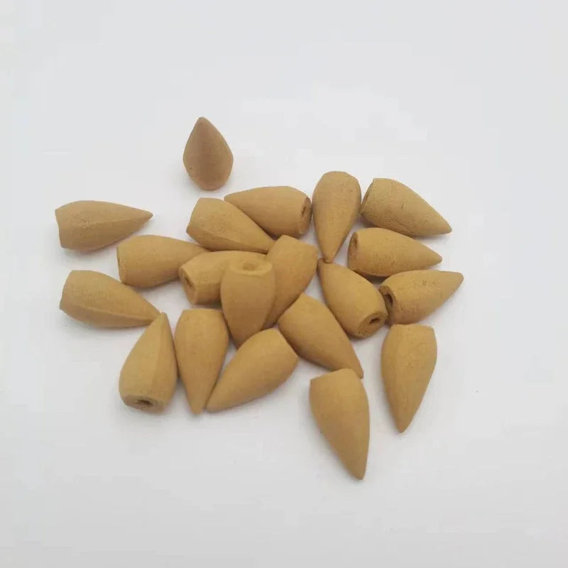 100/200/500 Pieces Backflow Incense Cones Mixed Natural Scent Waterfall inciensos Cones Tower Incense Backflow Incense Bullet Oasis Select fragrans 200pcs