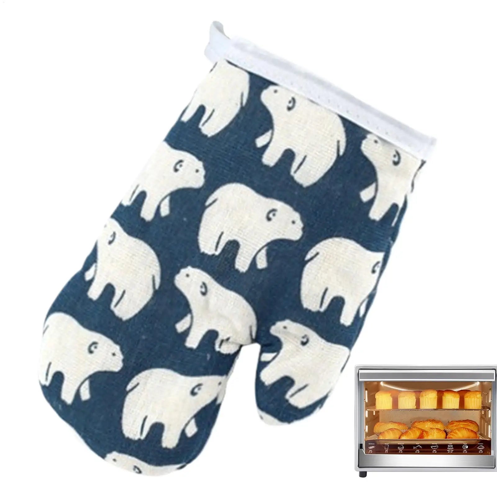 Kids Oven Mitts for Baking Real Food Children Microwave Gloves for Kids Play Kitchen Kitchen Microwave Gloves Kids Oven Mitts Oasis Select