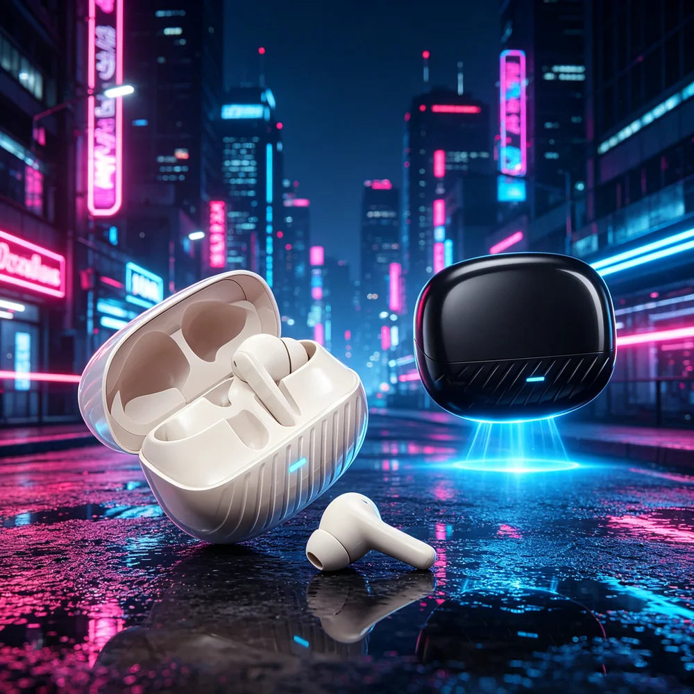 Bluetooth TWS Wireless Bluetooth Earphones Ultra-low Latency Dual Microphone ENC Noise Cancelling in Ear Bluetooth Earphones Oasis Select