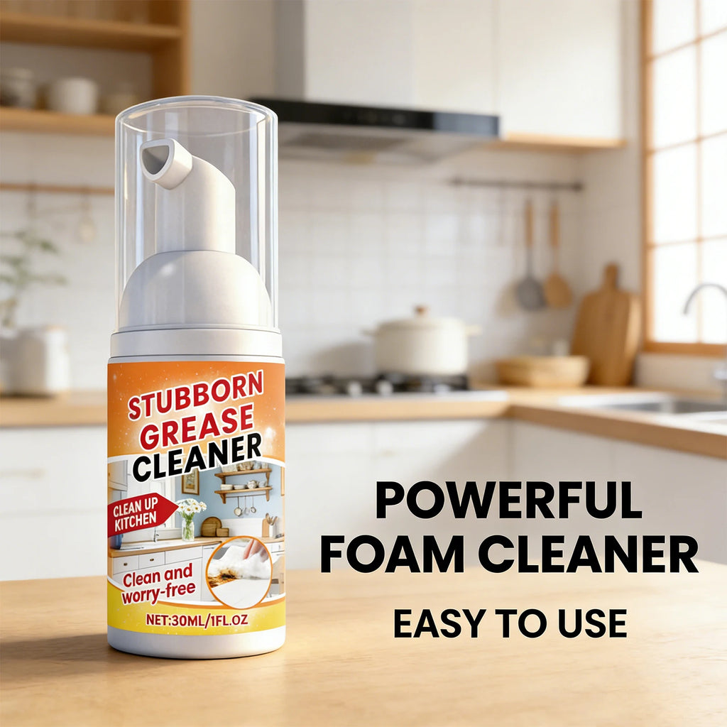 Kitchen Foam Cleaner Dirt Stain Remove Oil and Grease Multipurpose Cleaner Foam Spray for Oven Kitchen Degreaser Products 30ml Oasis Select