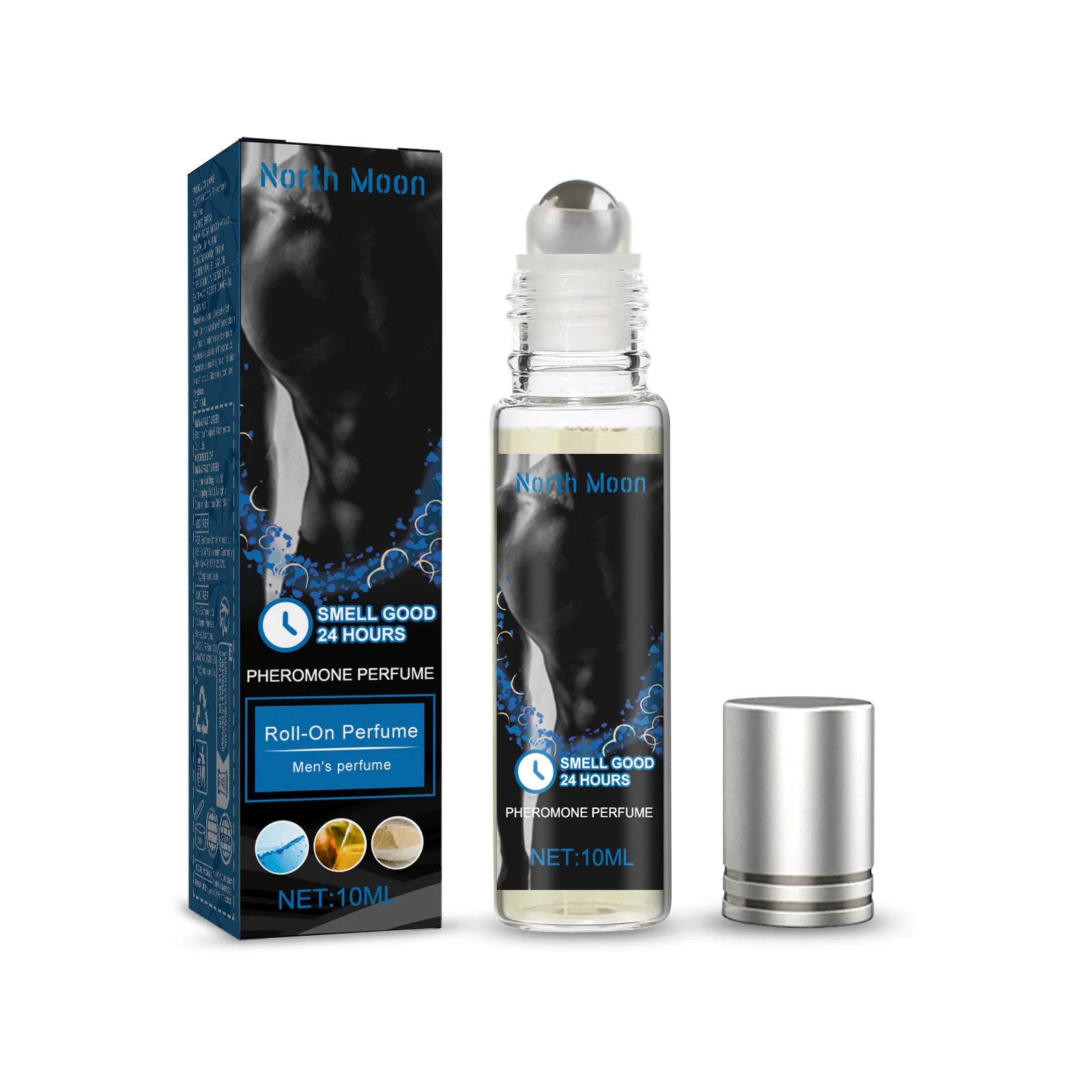 Pheromone Roll-On Perfume – Natural Fruity Scent, 10ml Roll-On Perfume Oasis Select For Men