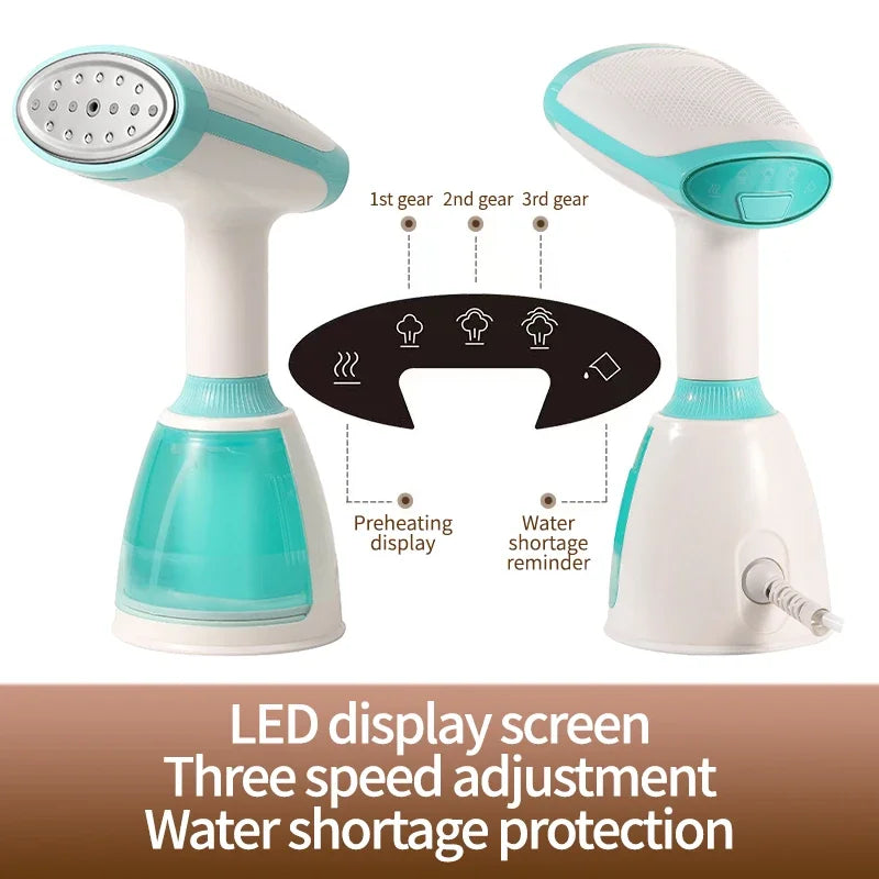 URGGU 1500W Handheld Garment Steamer – 280ml Portable Iron