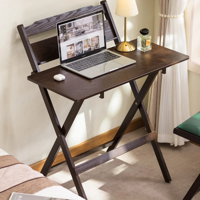 Installation-free folding table, desk, children's study table, adjustable height, writing table, student home bedroom desk Oasis Select