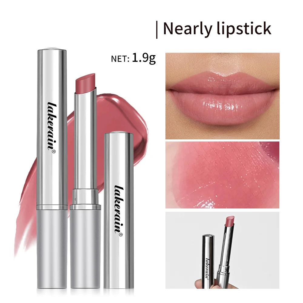 Long Lasting Moisturizing Lipstick Natural Lip Plumper Makeup Lip Plumping Gloss Cosmetics Exfoliating For Lip Care Product Oasis Select 2pcs pink