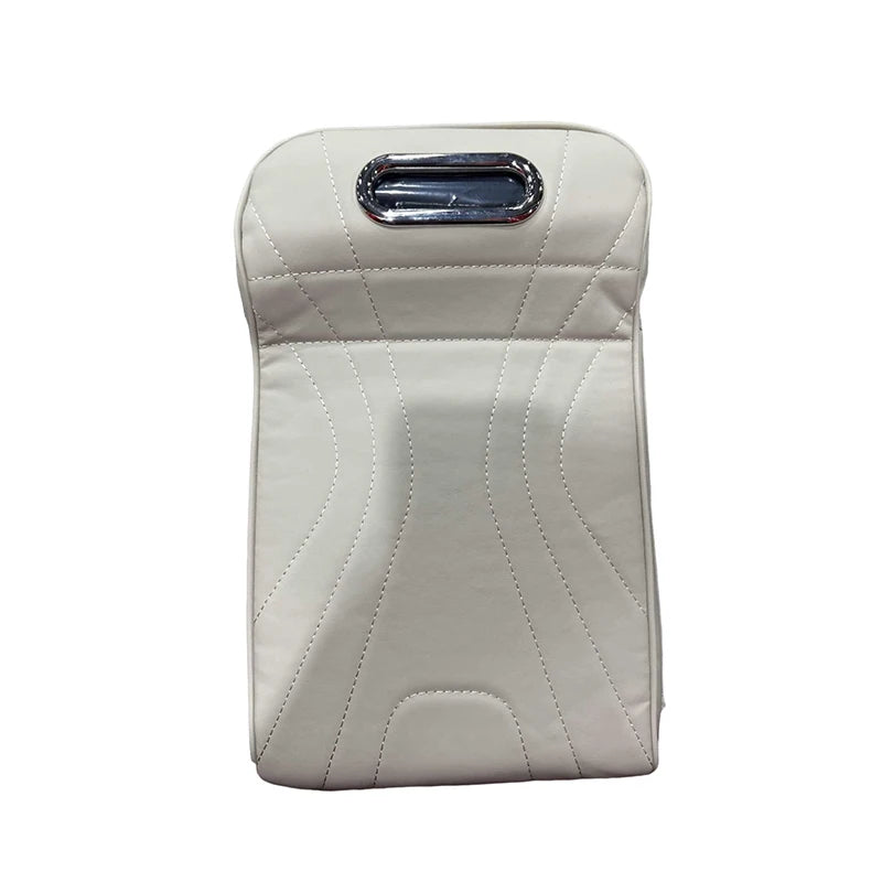 Enhanced Car Armrest Cushion with Tissue Box: Thicker Side Extension Pad for Console Oasis Select A2