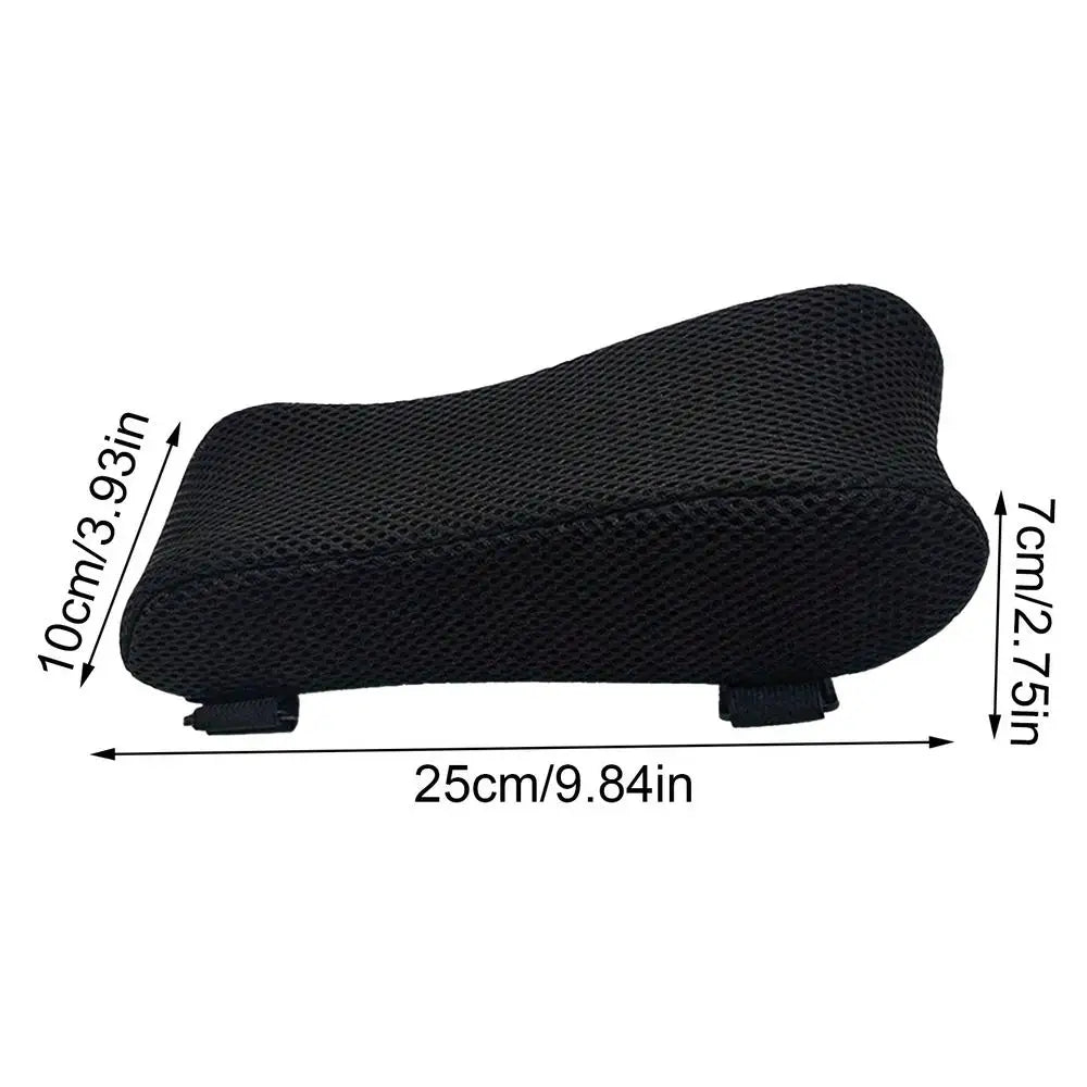 Arm Rest Cover Elbow Armrest Pads Comfortable Support Chair Elbow Pads with Adjustable Straps for Office Chairs Wheelchairs Oasis Select black
