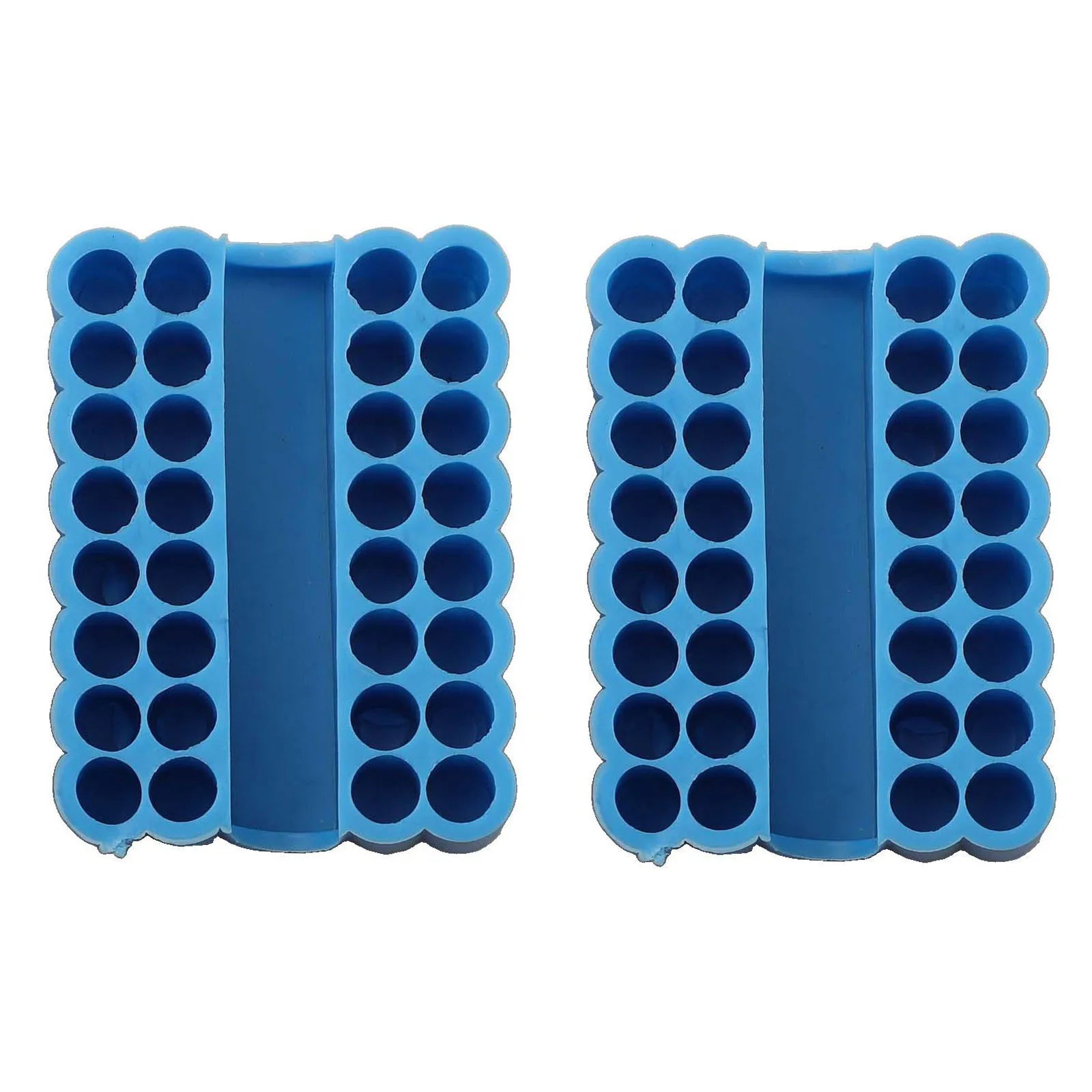 2pcs Bit Holder 32 Holes Bit Hex Shank Organiser Screwdriver Bit Holder Drill For Storage For 6.35MM Shank Storage Box Oasis Select 2pcs