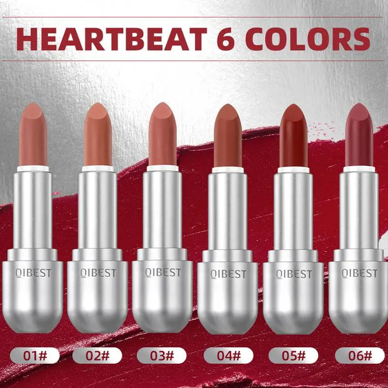 Waterproof Nude Matte Lipstick Non-stick Velvet Lips Liner Pencil Woman Makeup Velvet Rose Red Brown Lip Nude Lasting Lipstick Oasis Select